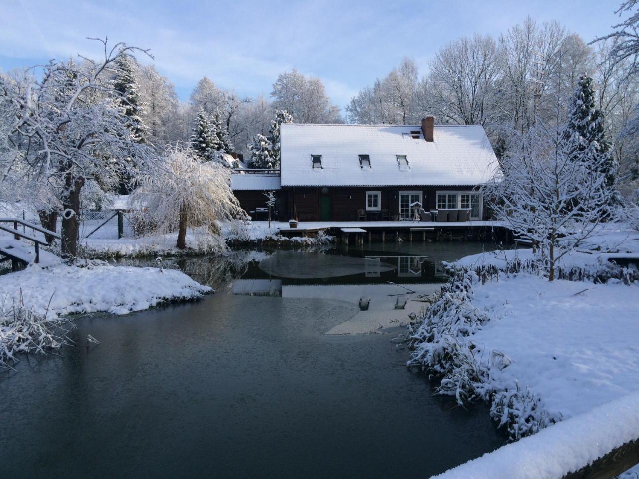 Ferienwohnungen Direkt Am Wasser Burg  Exteriér fotografie